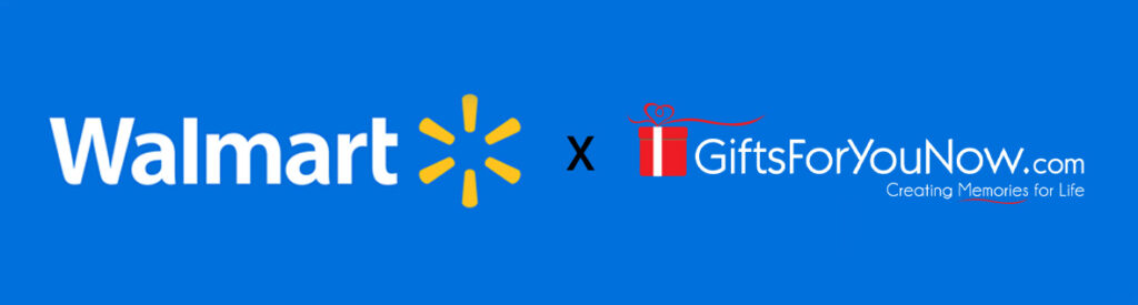 GiftsForYouNow .com now has non-personalized gifts on Walmart.com. 