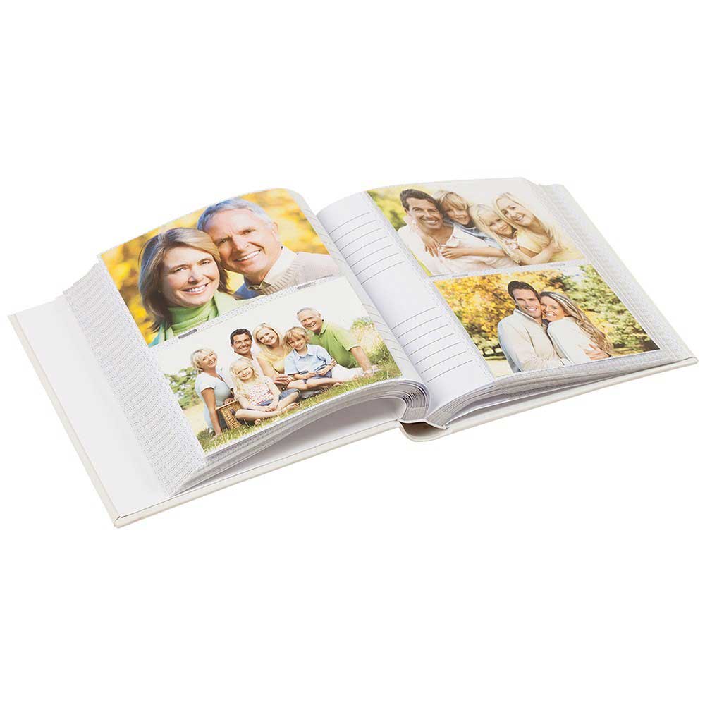 Personalized Photo Album Example opened to the pages.