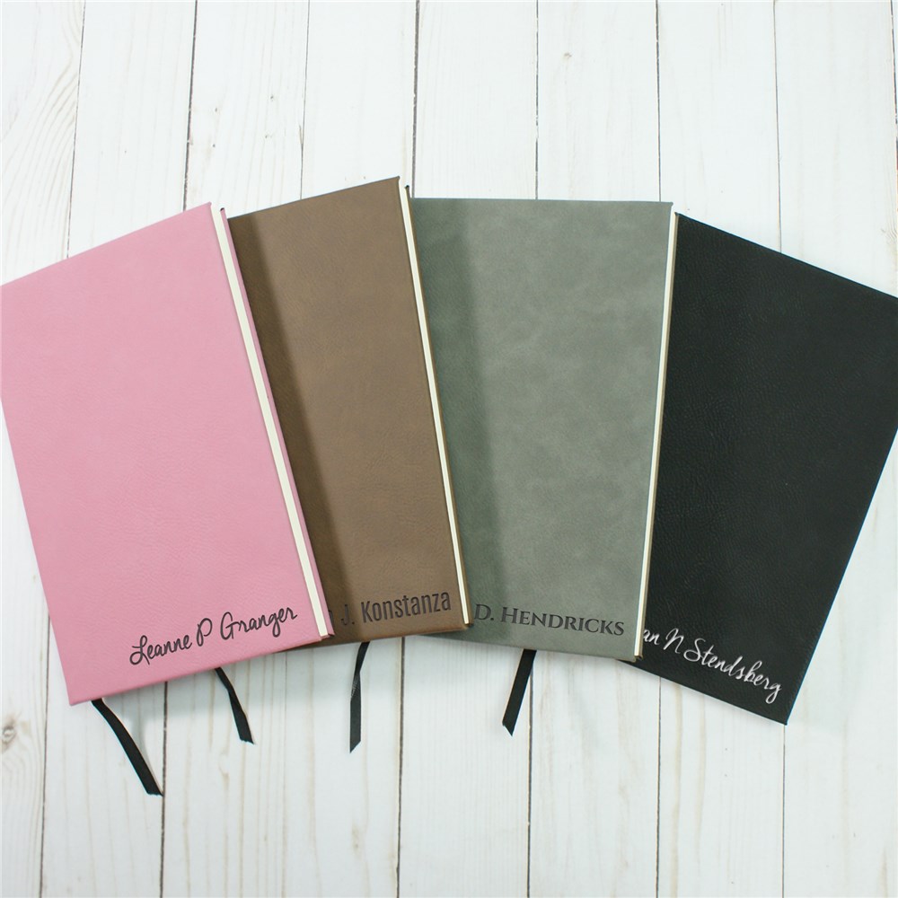 Personalized Create Your Own Leather Journal