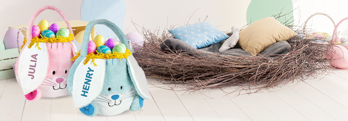 Personalized Easter Baskets & Totes